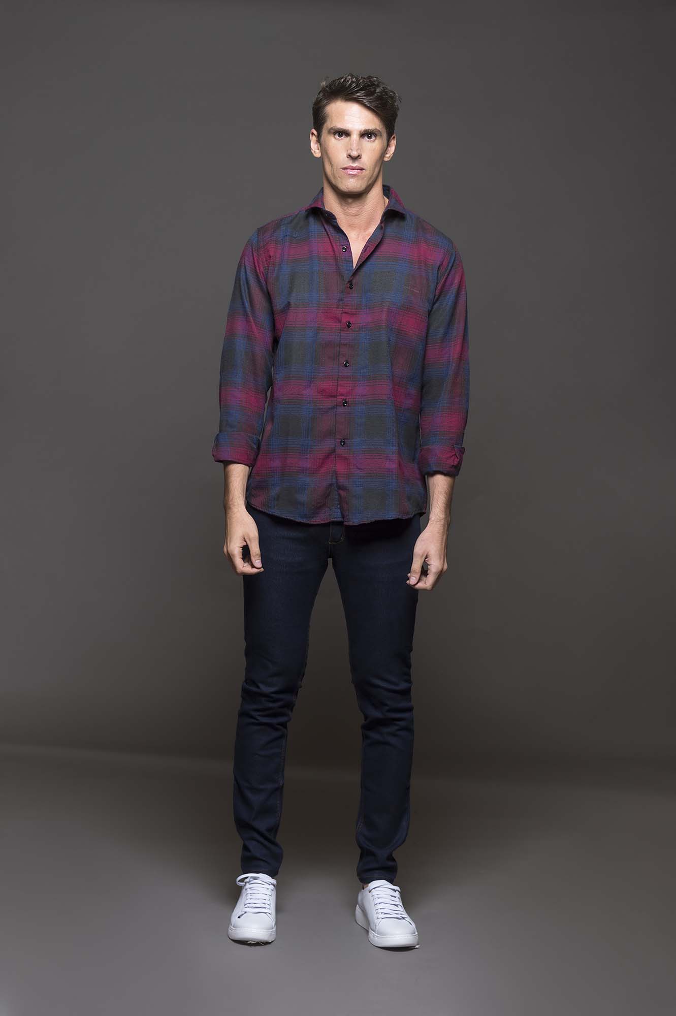 6600VIYMLOB - CAMISA ANGOON SKSP OBISPO